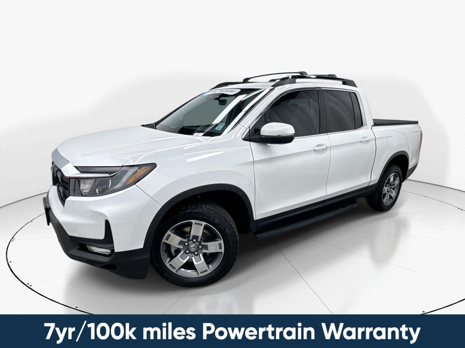 Platinum White Pearl 2024 Honda Ridgeline Pickup Truck All-Wheel Drive 9-Speed Automatic