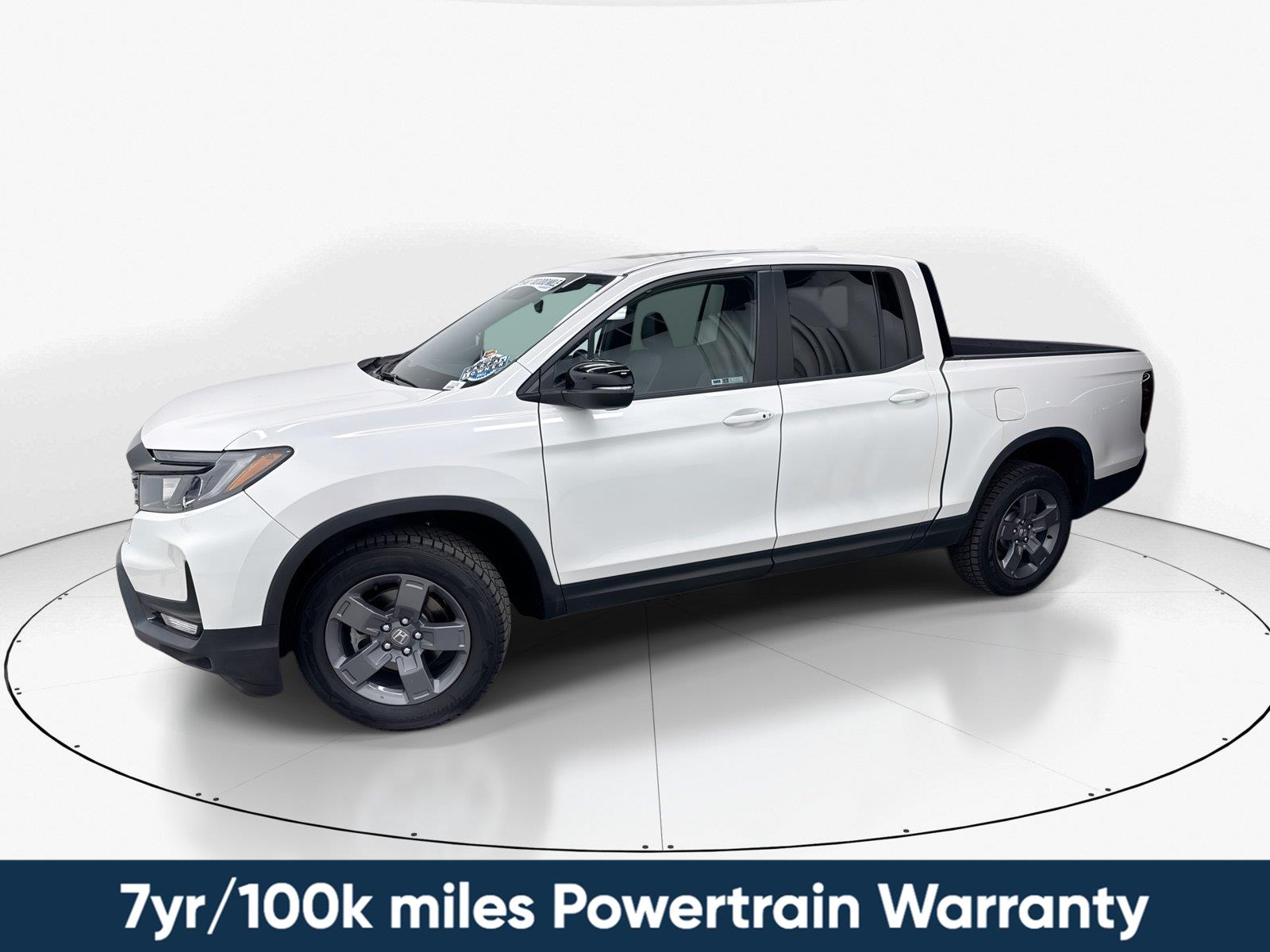 Platinum White Pearl 2024 Honda Ridgeline Pickup Truck All-Wheel Drive 9-Speed Automatic