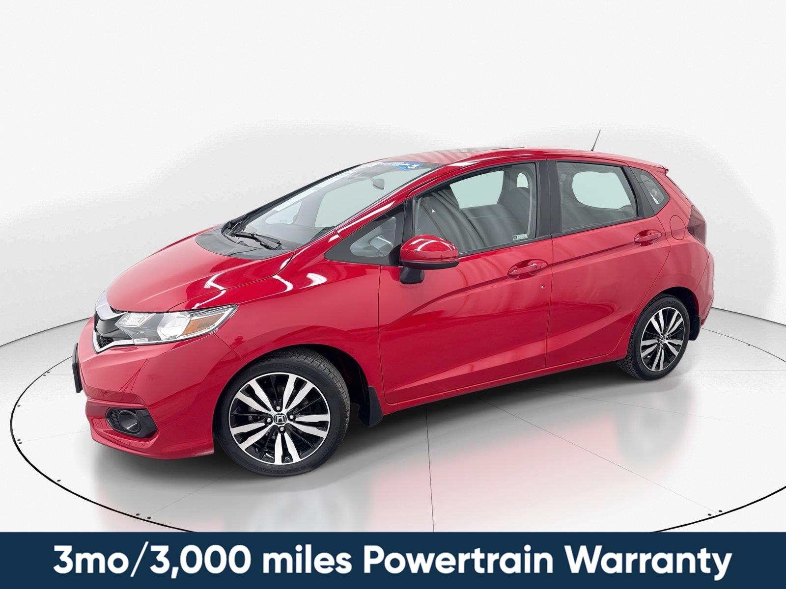 Milano Red 2019 Honda Fit Hatchback Front-Wheel Drive Continuously Variable Transmission