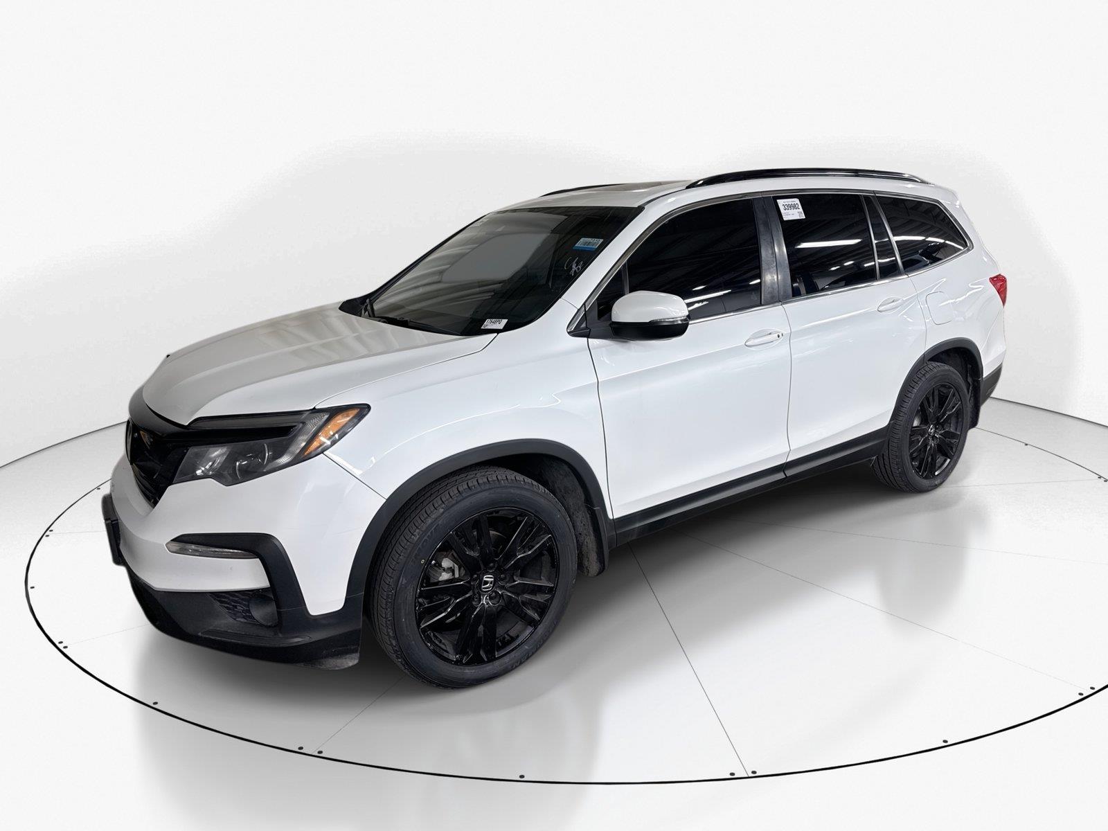 Platinum White Pearl 2021 Honda Pilot SUV / Crossover All-Wheel Drive Automatic