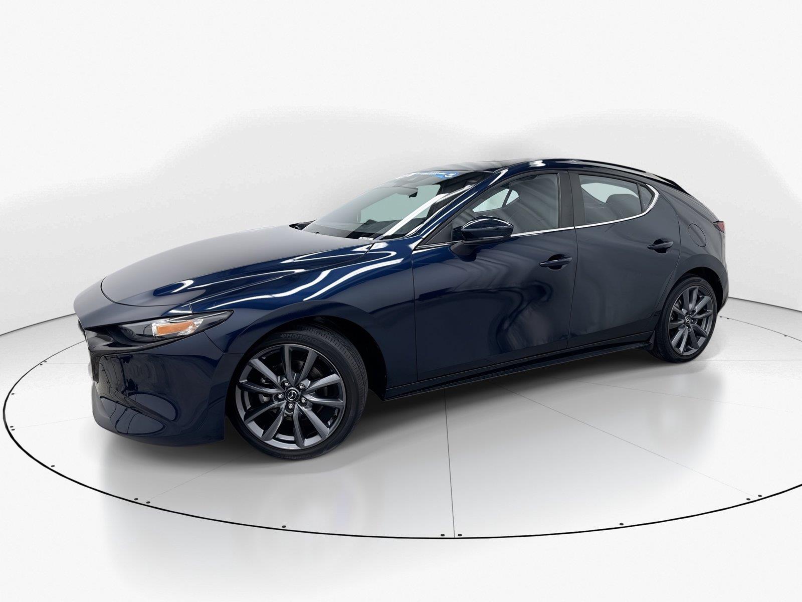 Deep Crystal Blue Mica 2022 Mazda MAZDA3 Hatchback All-Wheel Drive Automatic