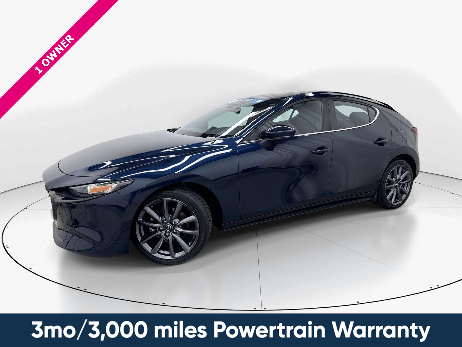 Deep Crystal Blue Mica 2022 Mazda MAZDA3 Hatchback All-Wheel Drive Automatic