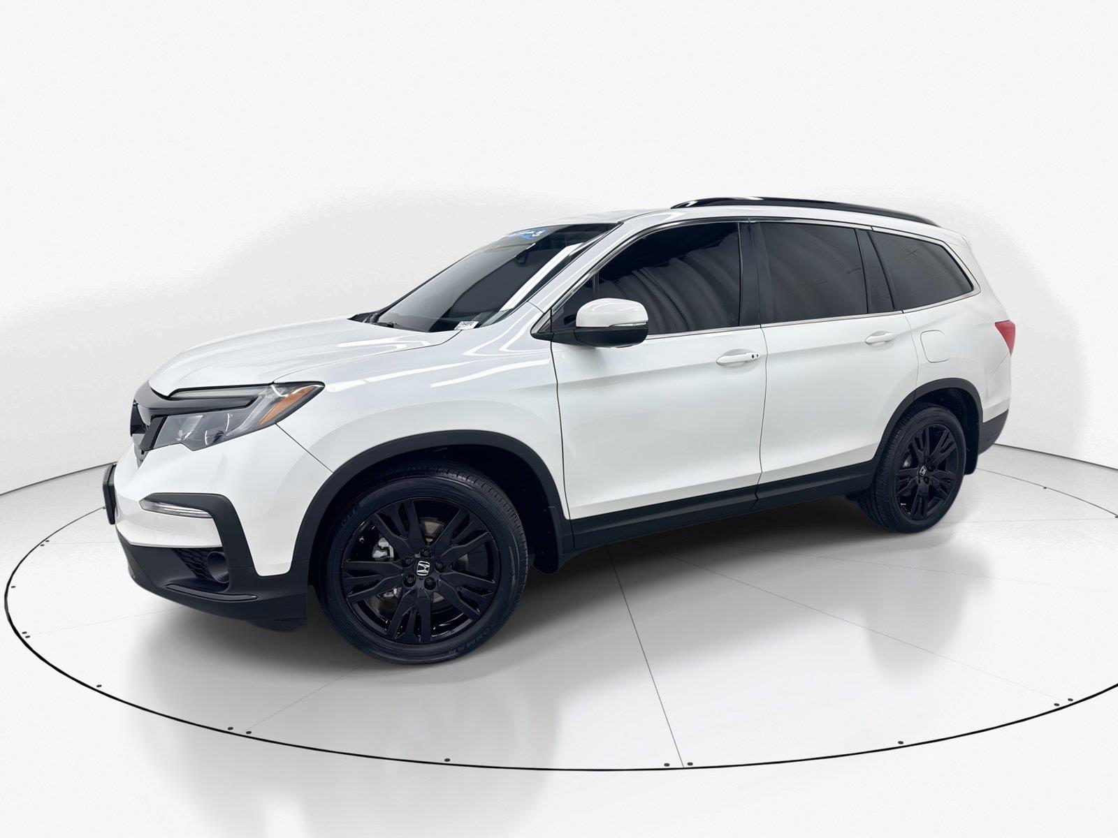Platinum White Pearl 2021 Honda Pilot SUV / Crossover All-Wheel Drive Automatic