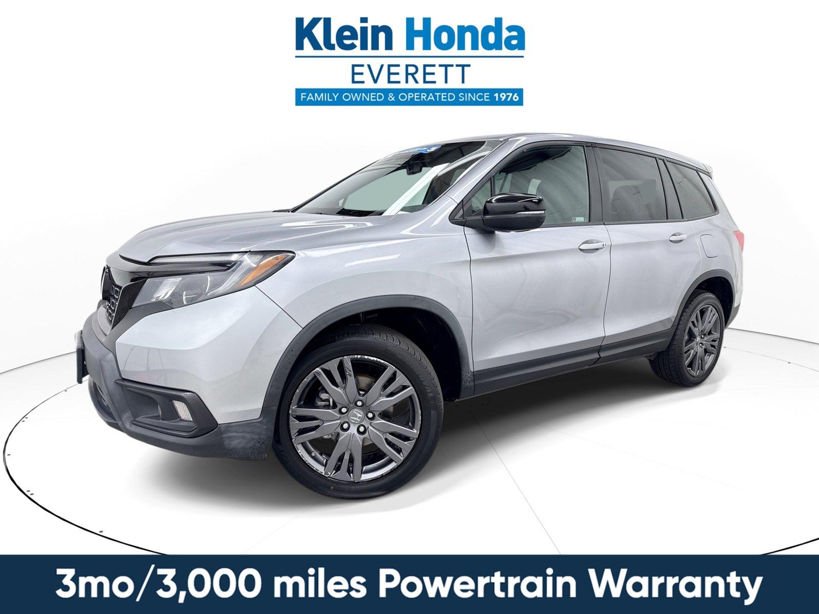 Lunar Silver Metallic 2021 Honda Passport SUV / Crossover All-Wheel Drive 9-Speed Automatic