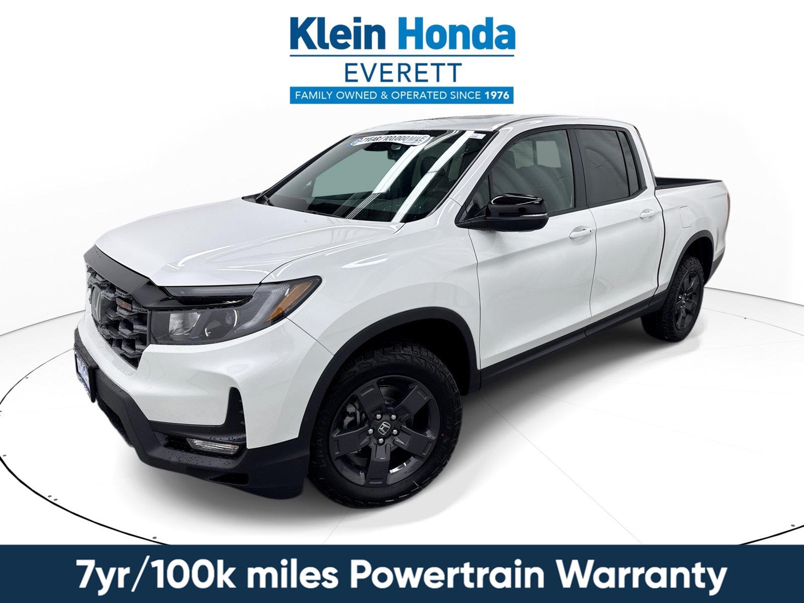 Platinum White Pearl 2026 Honda Ridgeline Pickup Truck All-Wheel Drive 9-Speed Automatic