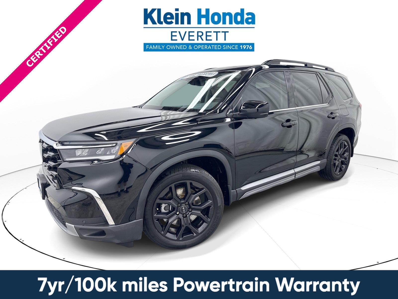 Crystal Black Pearl 2025 Honda Pilot SUV / Crossover All-Wheel Drive Automatic