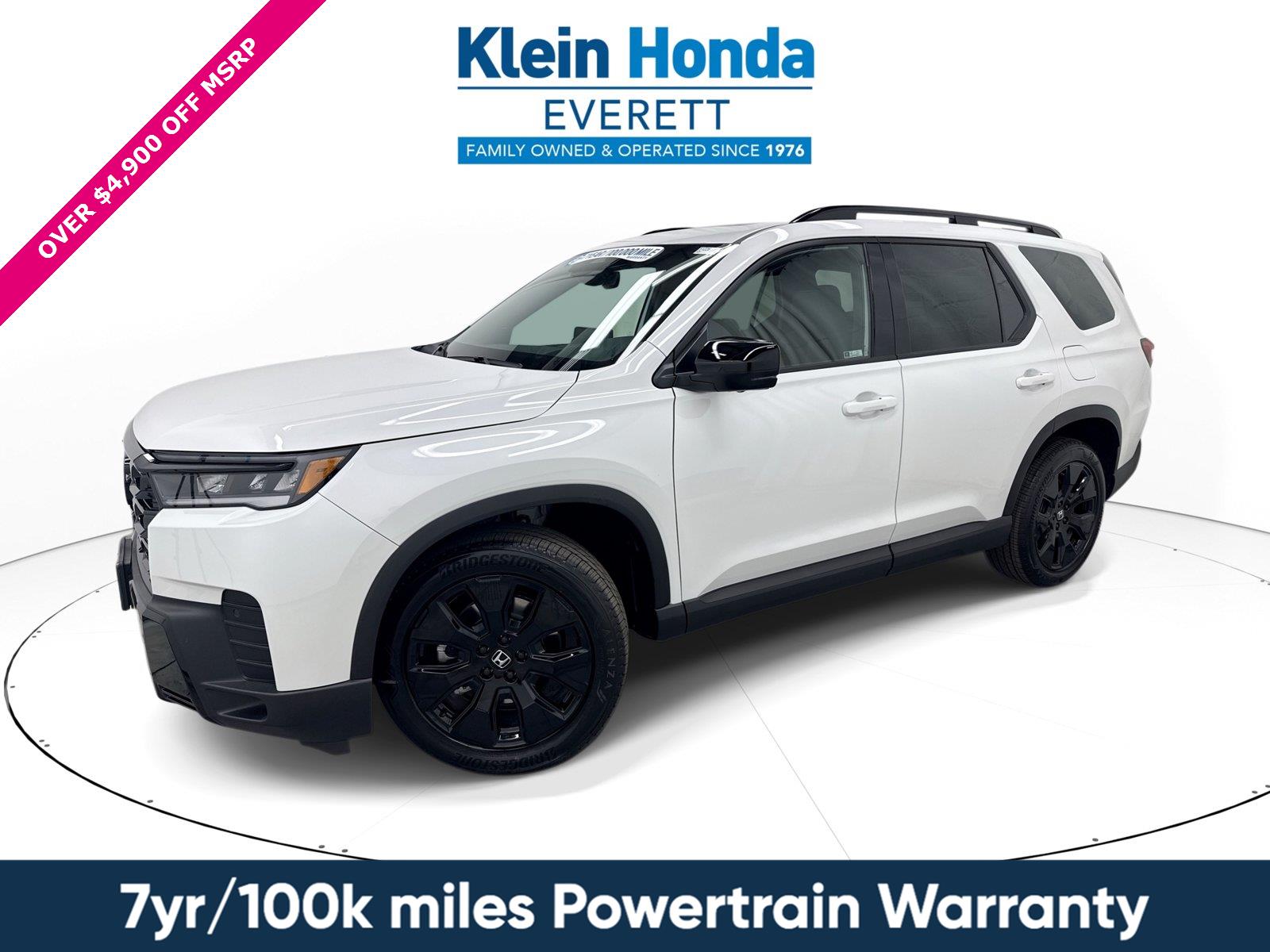 Platinum White Pearl 2026 Honda Pilot SUV / Crossover All-Wheel Drive Automatic