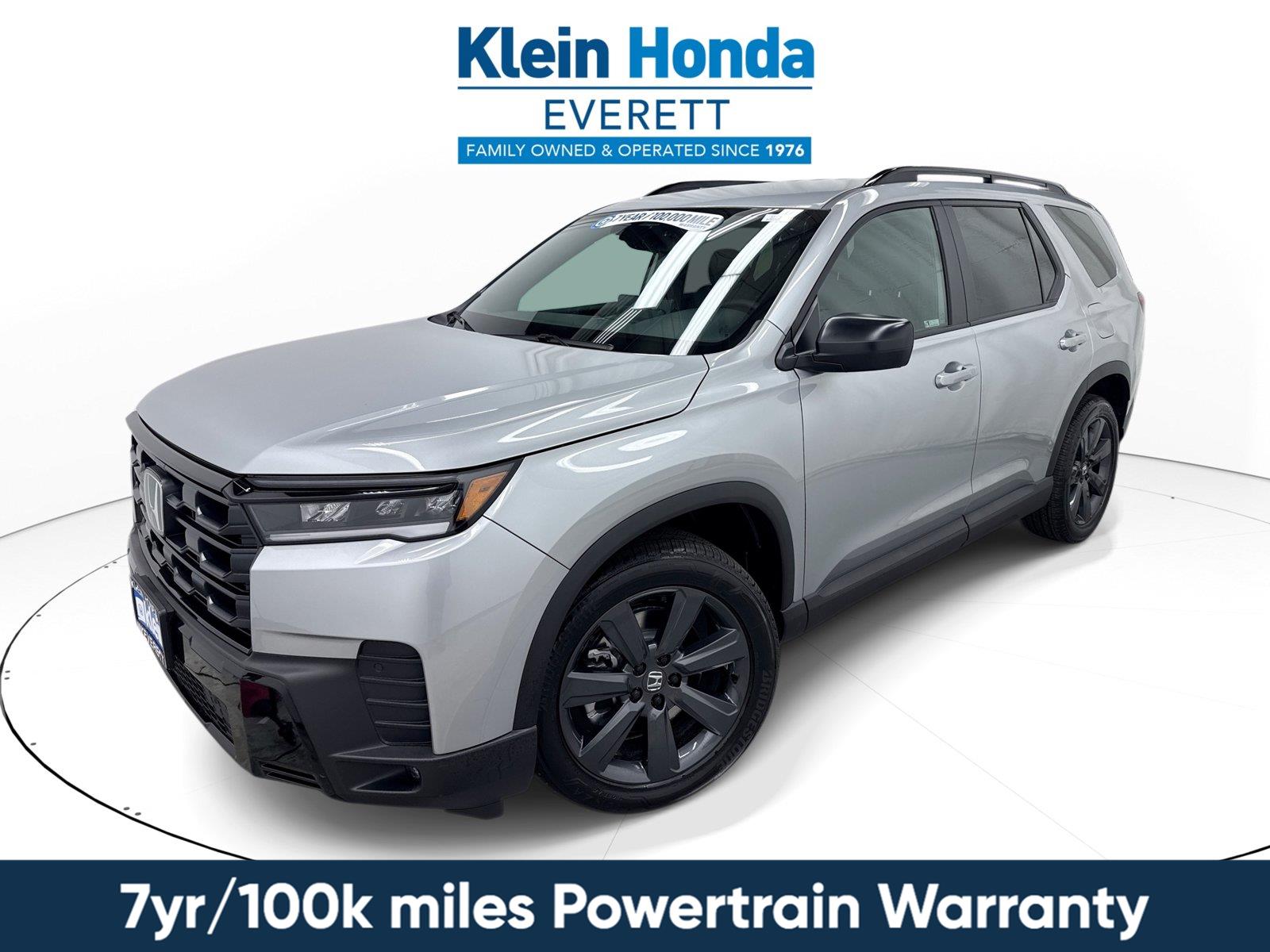 Solar Silver Metallic 2026 Honda Pilot SUV / Crossover All-Wheel Drive Automatic