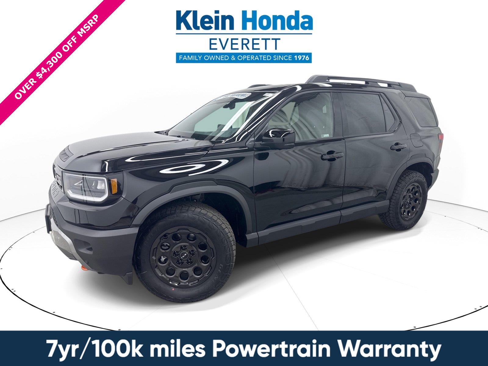 Crystal Black Pearl 2026 Honda Passport SUV / Crossover All-Wheel Drive Automatic