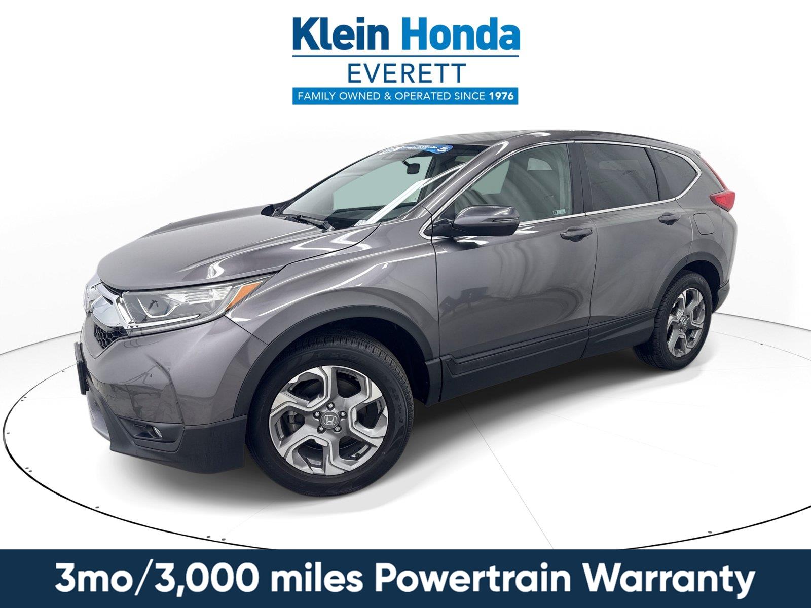 Gray (Modern Steel Metallic) 2019 Honda CR-V SUV / Crossover All-Wheel Drive Continuously Variable Transmission