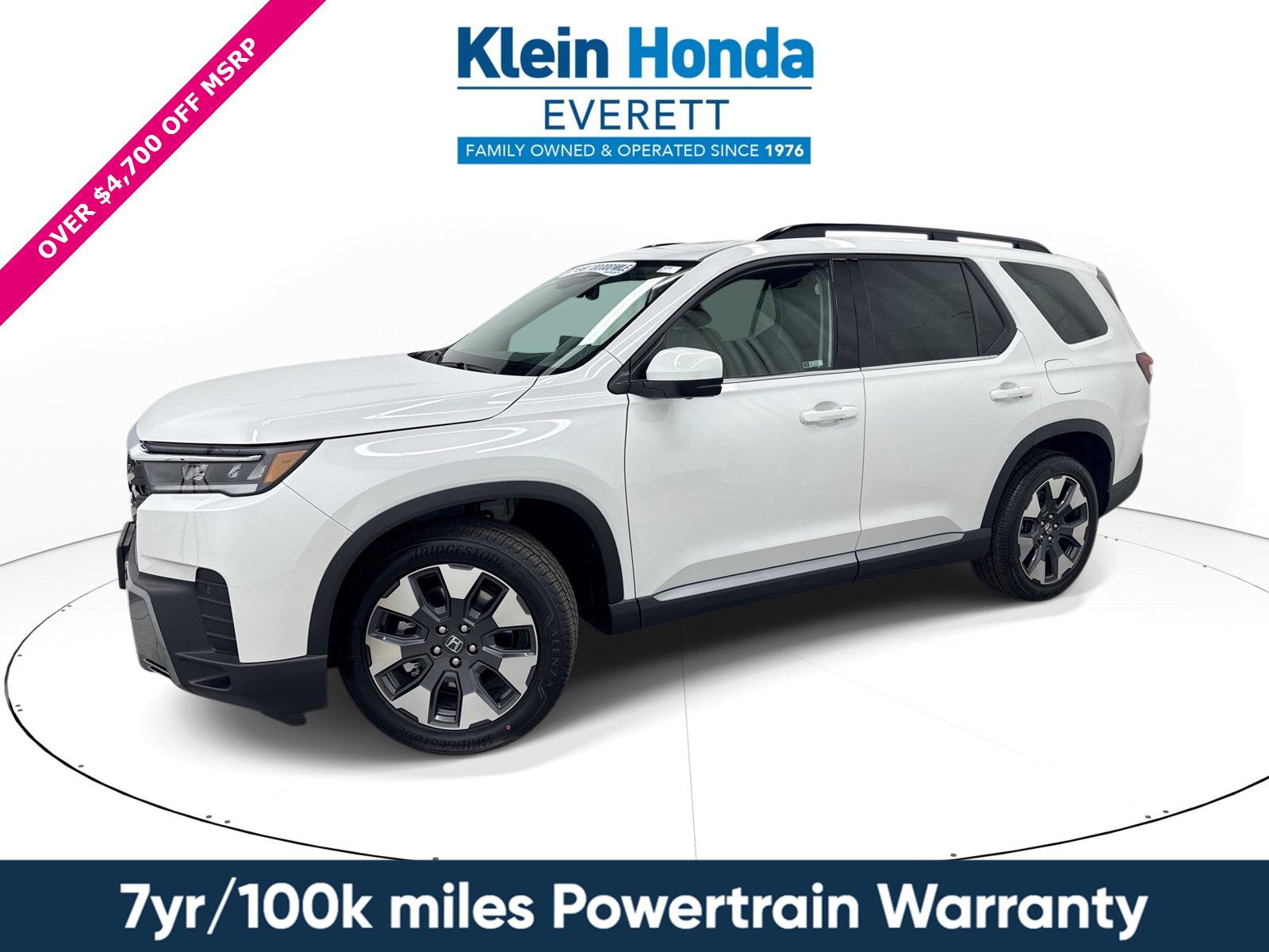 Platinum White Pearl 2026 Honda Pilot SUV / Crossover All-Wheel Drive Automatic