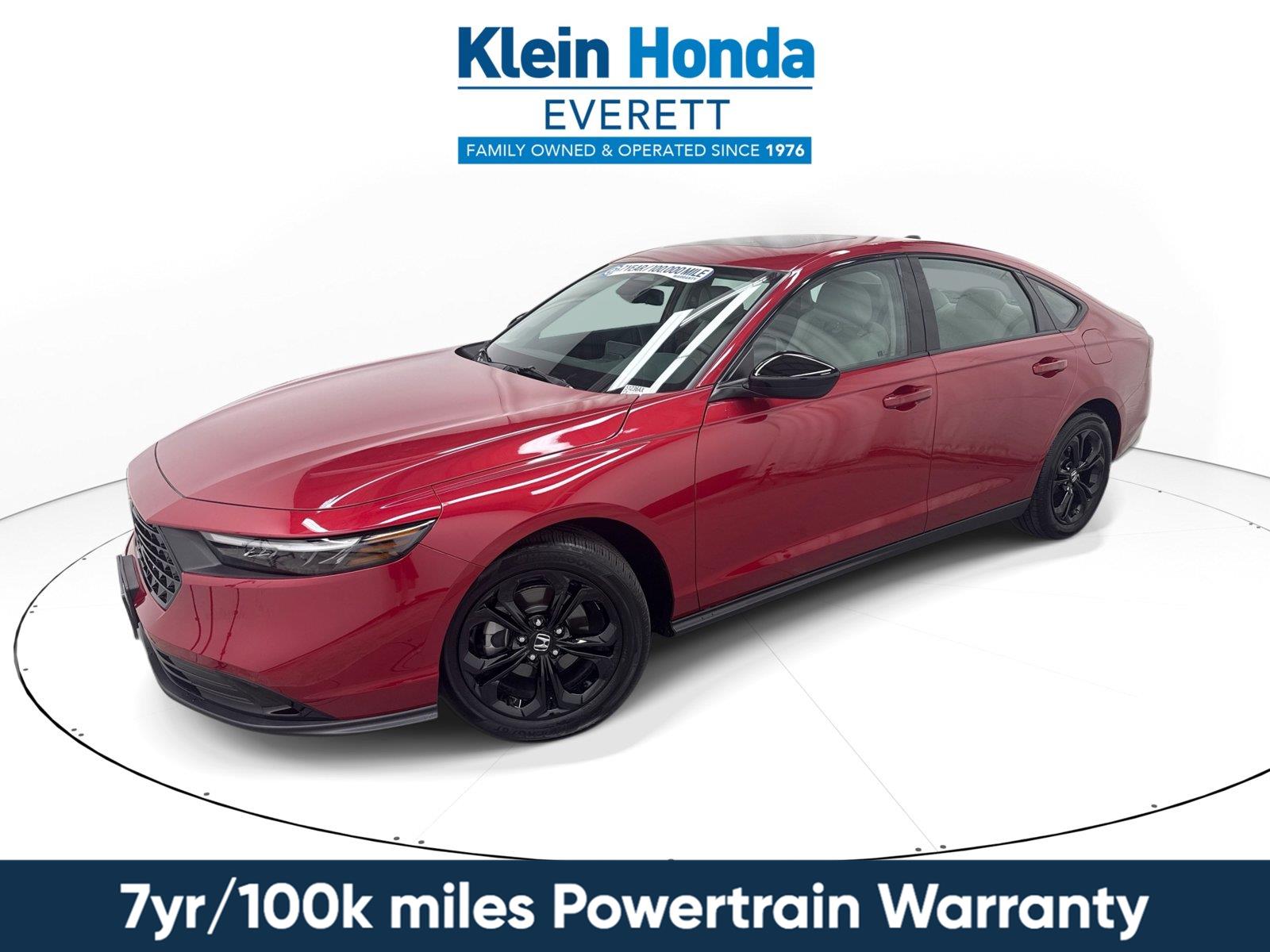 Radiant Red Metallic 2025 Honda Accord Sedan Front-Wheel Drive