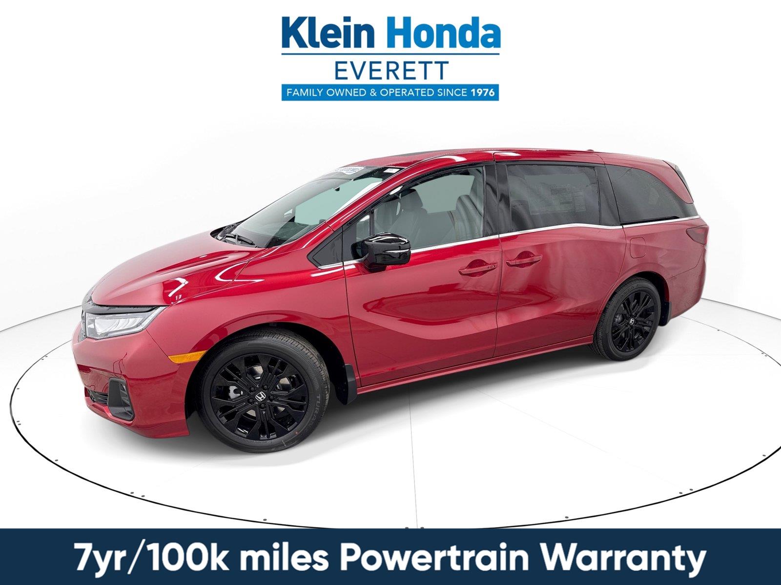 Radiant Red Metallic II 2026 Honda Odyssey Minivan Front-Wheel Drive Automatic