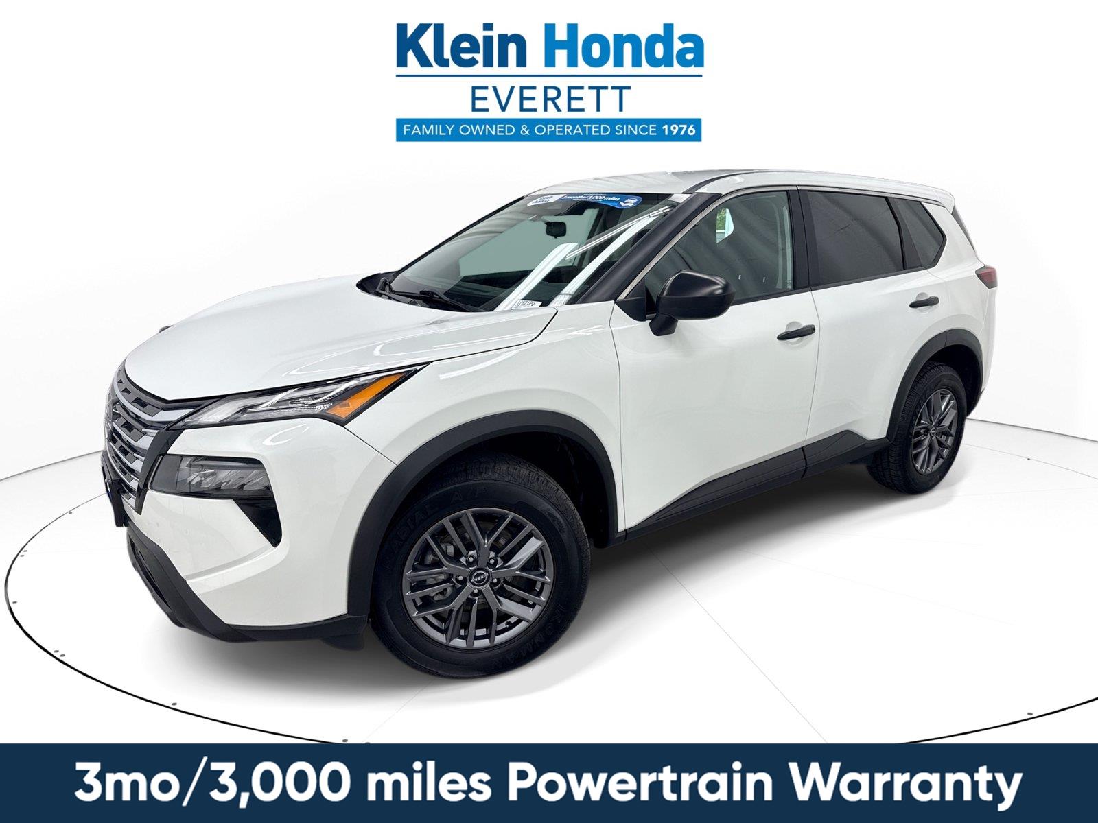 Glacier White 2024 Nissan Rogue SUV / Crossover All-Wheel Drive Continuously Variable Transmission