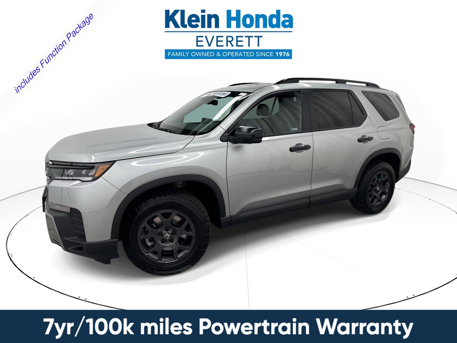Solar Silver Metallic 2026 Honda Pilot SUV / Crossover All-Wheel Drive Automatic