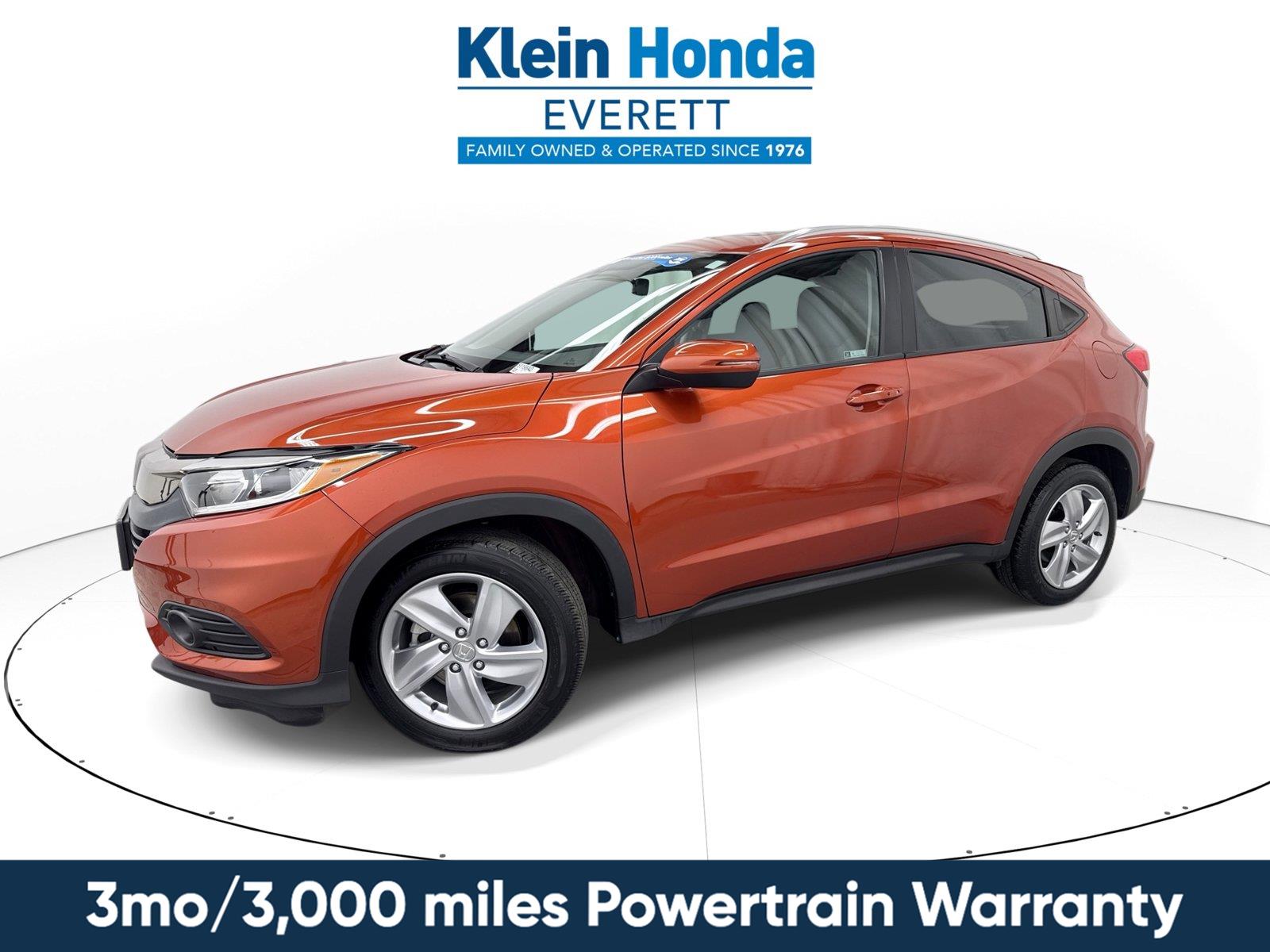 Orangeburst Metallic 2020 Honda HR-V SUV / Crossover All-Wheel Drive Continuously Variable Transmission