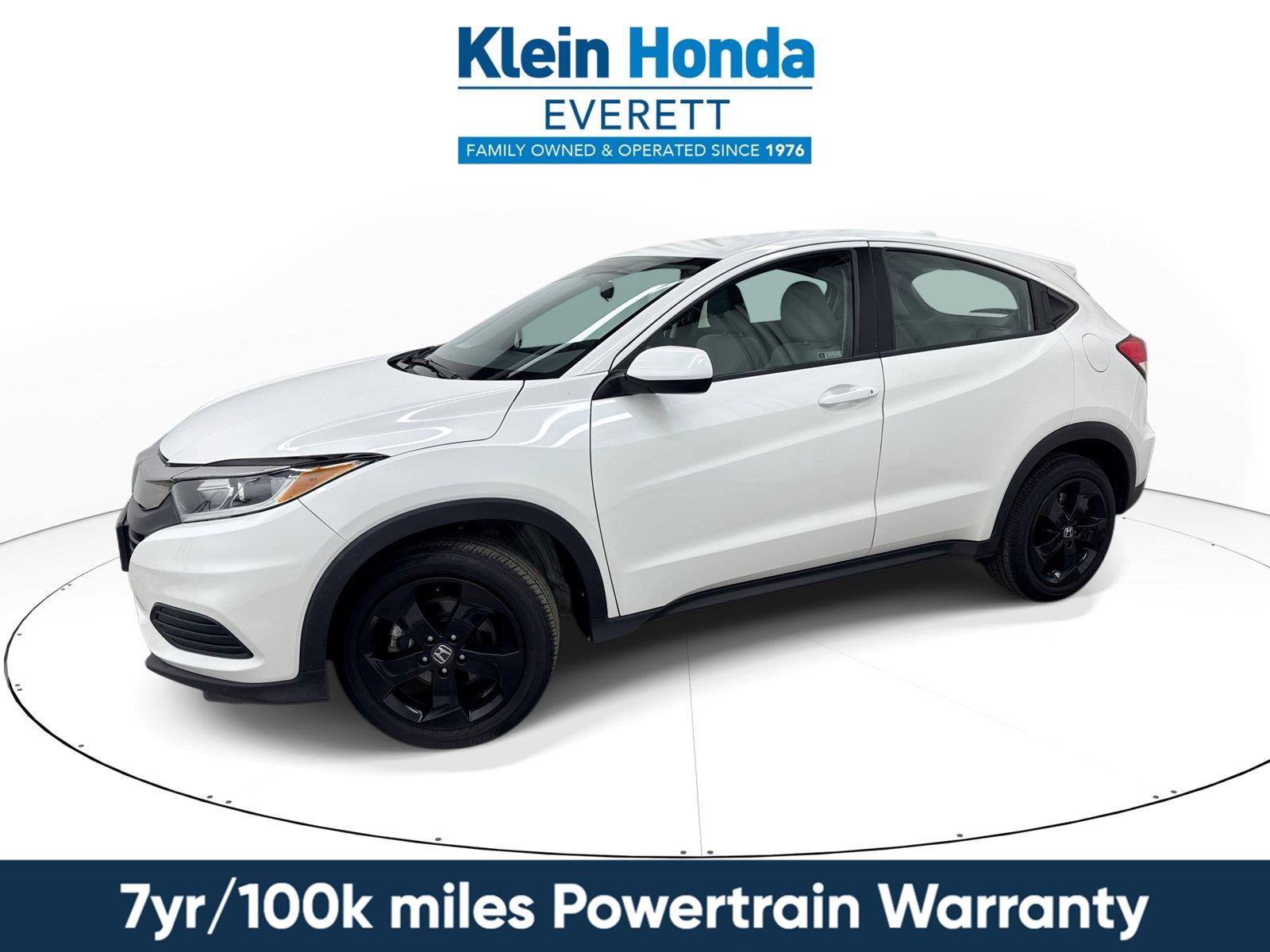 Platinum White Pearl 2022 Honda HR-V SUV / Crossover All-Wheel Drive Continuously Variable Transmission