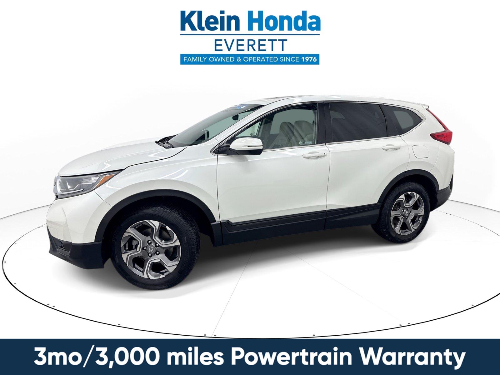 White Diamond Pearl 2018 Honda CR-V SUV / Crossover All-Wheel Drive Continuously Variable Transmission
