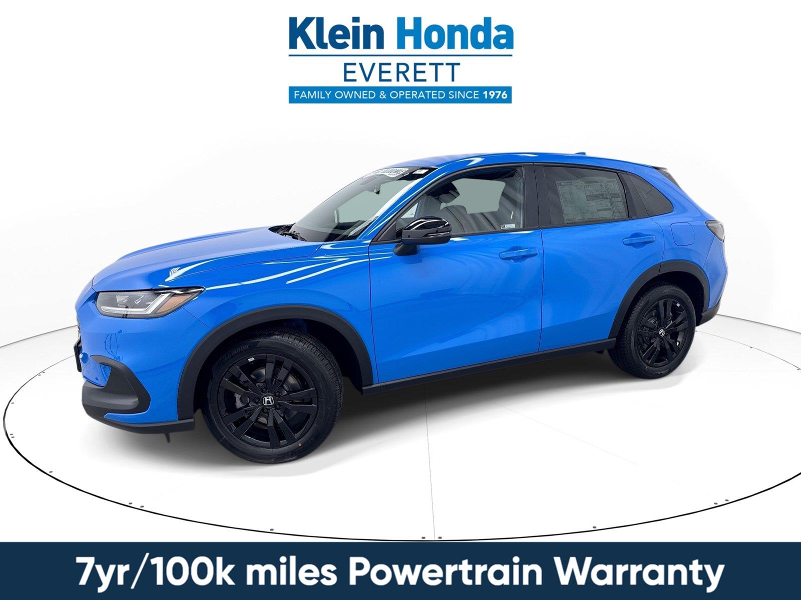 Boost Blue Pearl 2027 Honda HR-V SUV / Crossover All-Wheel Drive Continuously Variable Transmission