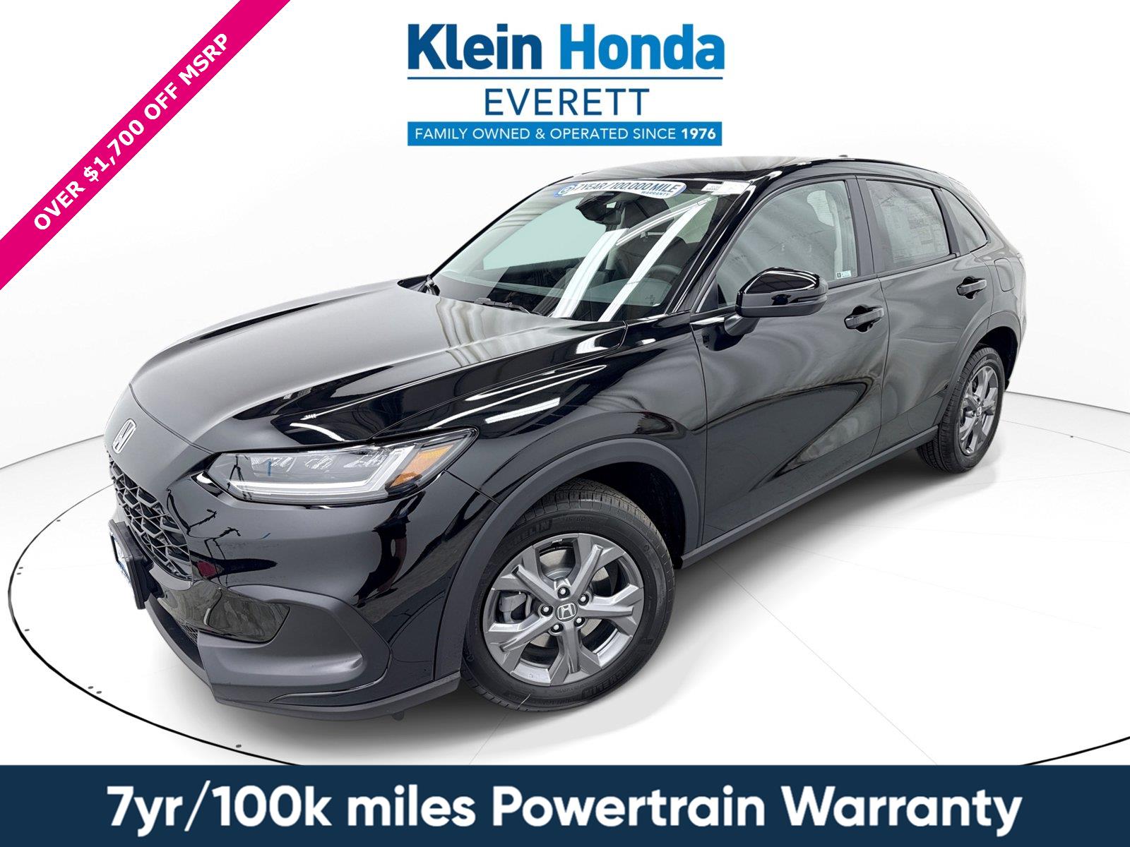 Crystal Black Pearl 2027 Honda HR-V SUV / Crossover All-Wheel Drive Continuously Variable Transmission