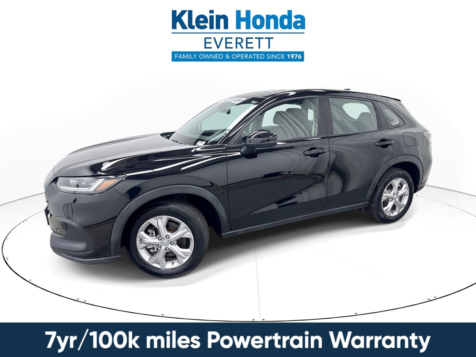 Crystal Black Pearl 2023 Honda HR-V SUV / Crossover All-Wheel Drive Continuously Variable Transmission