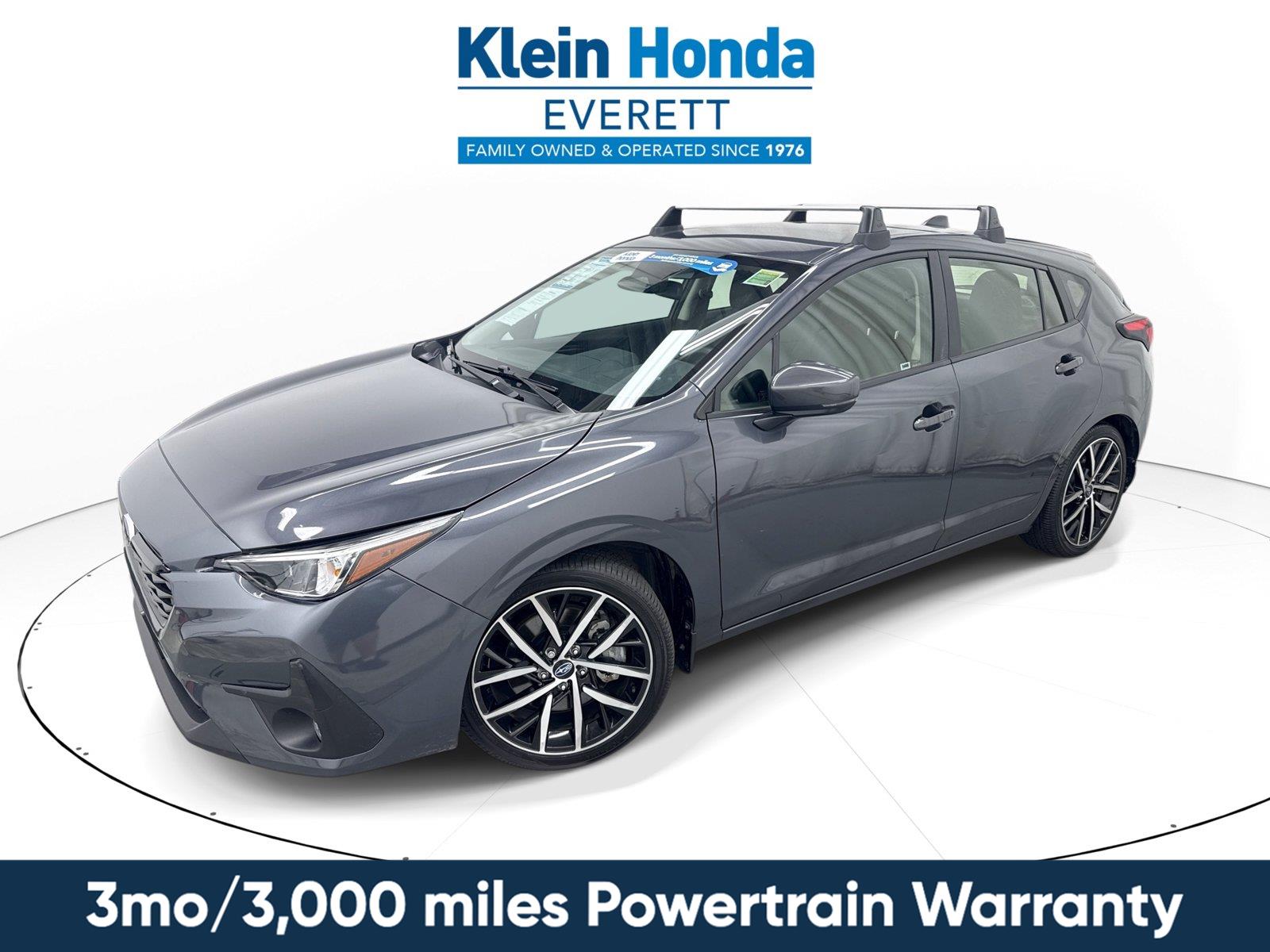 Magnetite Gray Metallic 2024 Subaru Impreza Wagon All-Wheel Drive Continuously Variable Transmission