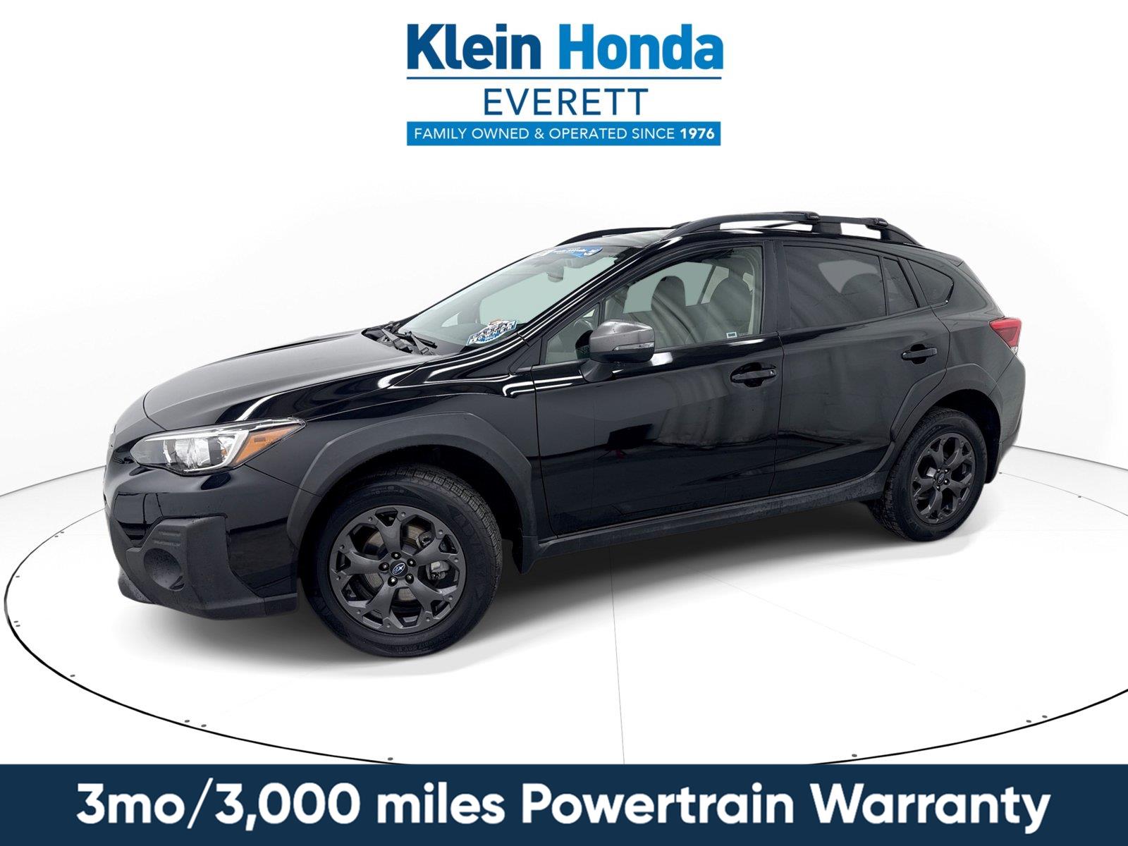Crystal Black Silica 2021 Subaru Crosstrek SUV / Crossover All-Wheel Drive Continuously Variable Transmission