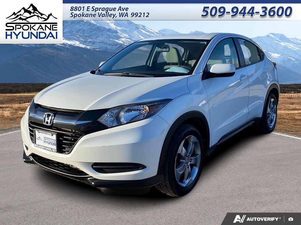 White Orchid Pearl 2017 Honda HR-V LX AWD SUV / Crossover All-Wheel Drive Continuously Variable Transmission