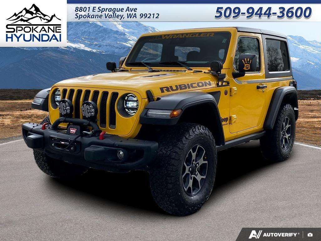 Hellayella Clearcoat 2019 Jeep Wrangler Rubicon 4WD SUV / Crossover Four-Wheel Drive 6-Speed Manual