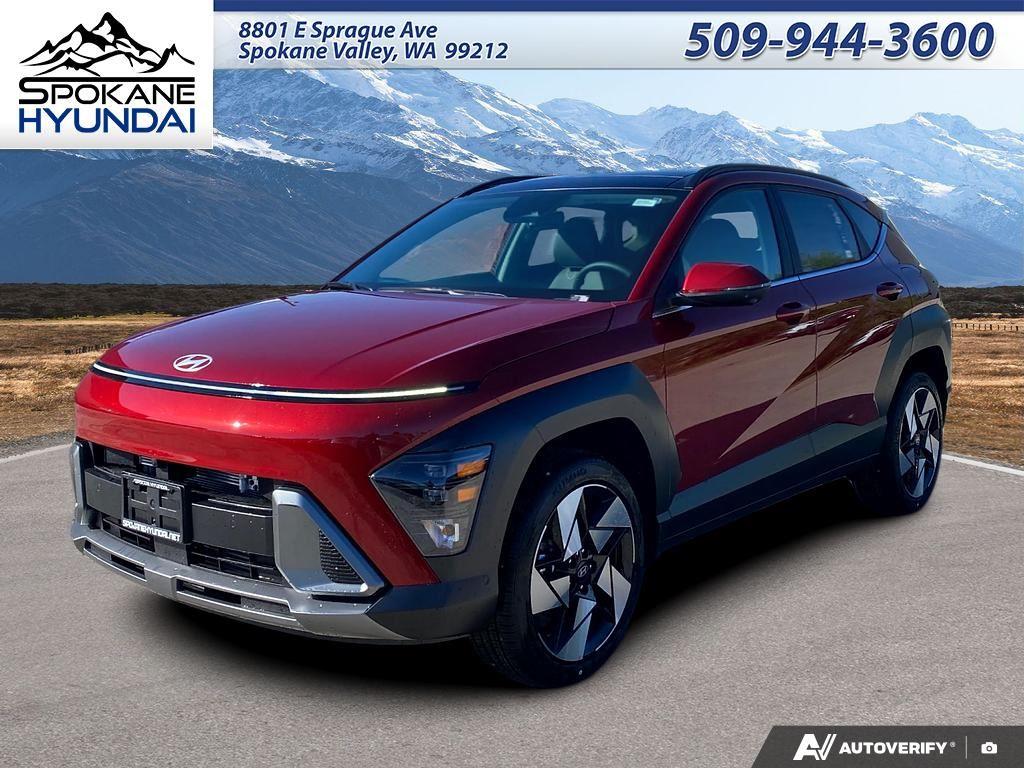 Ultimate Red Metallic 2026 Hyundai Kona SUV / Crossover All-Wheel Drive Automatic
