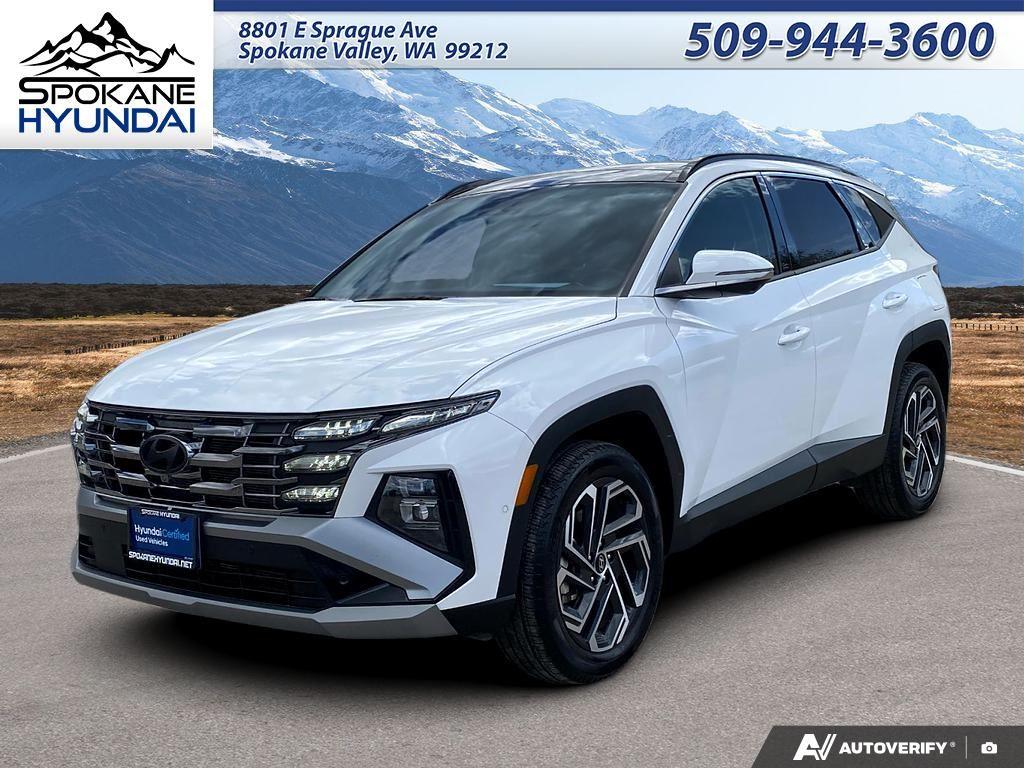 Serenity White Pearl 2025 Hyundai Tucson Limited AWD SUV / Crossover All-Wheel Drive Automatic