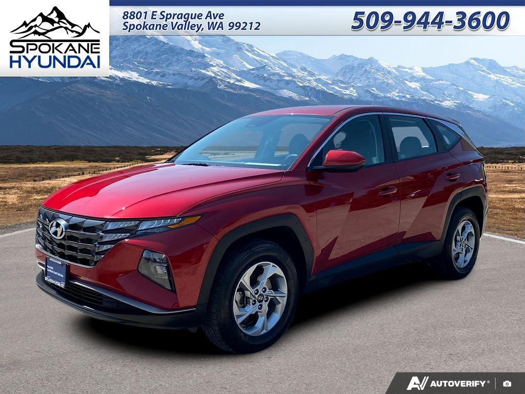 Ultimate Red 2024 Hyundai Tucson SUV / Crossover All-Wheel Drive Automatic