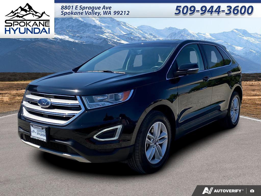 Shadow Black 2018 Ford Edge SUV / Crossover All-Wheel Drive 6-Speed Automatic