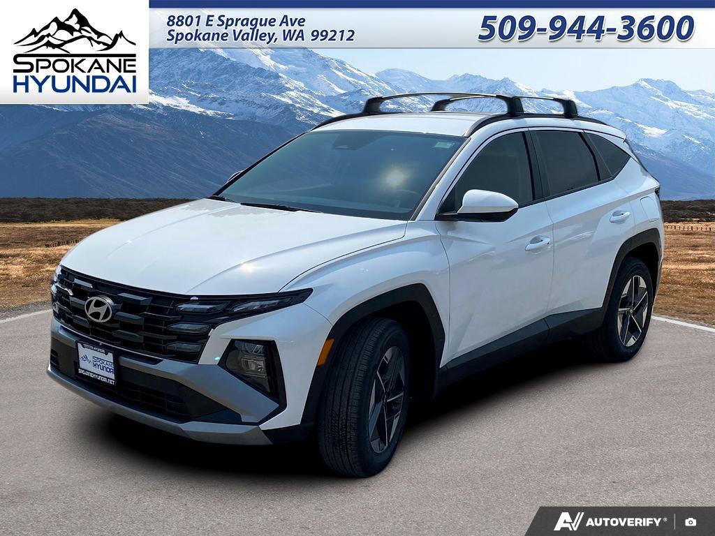 Creamy White Pearl 2026 Hyundai Tucson Hybrid SUV / Crossover All-Wheel Drive Automatic