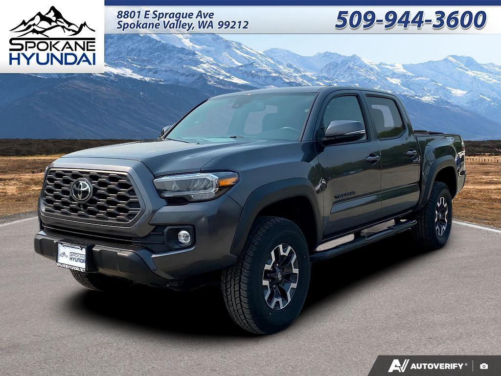 Magnetic Gray Metallic 2023 Toyota Tacoma Pickup Truck Four-Wheel Drive Automatic