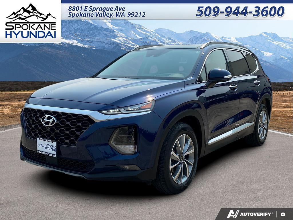 Blue (Stormy Sea) 2019 Hyundai Santa Fe SUV / Crossover All-Wheel Drive Automatic