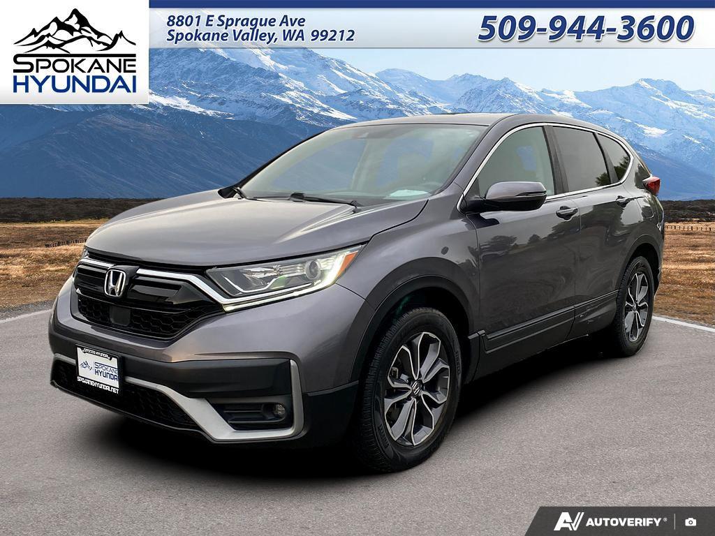 Gray (Modern Steel Metallic) 2021 Honda CR-V SUV / Crossover All-Wheel Drive Continuously Variable Transmission