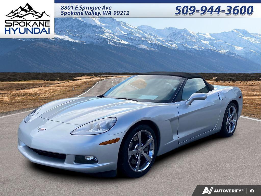 Blade Silver Metallic 2010 Chevrolet Corvette Convertible Rear-Wheel Drive 6-Speed Automatic