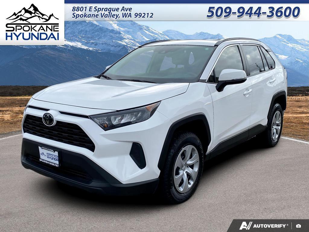 Super White 2020 Toyota RAV4 SUV / Crossover Front-Wheel Drive Automatic