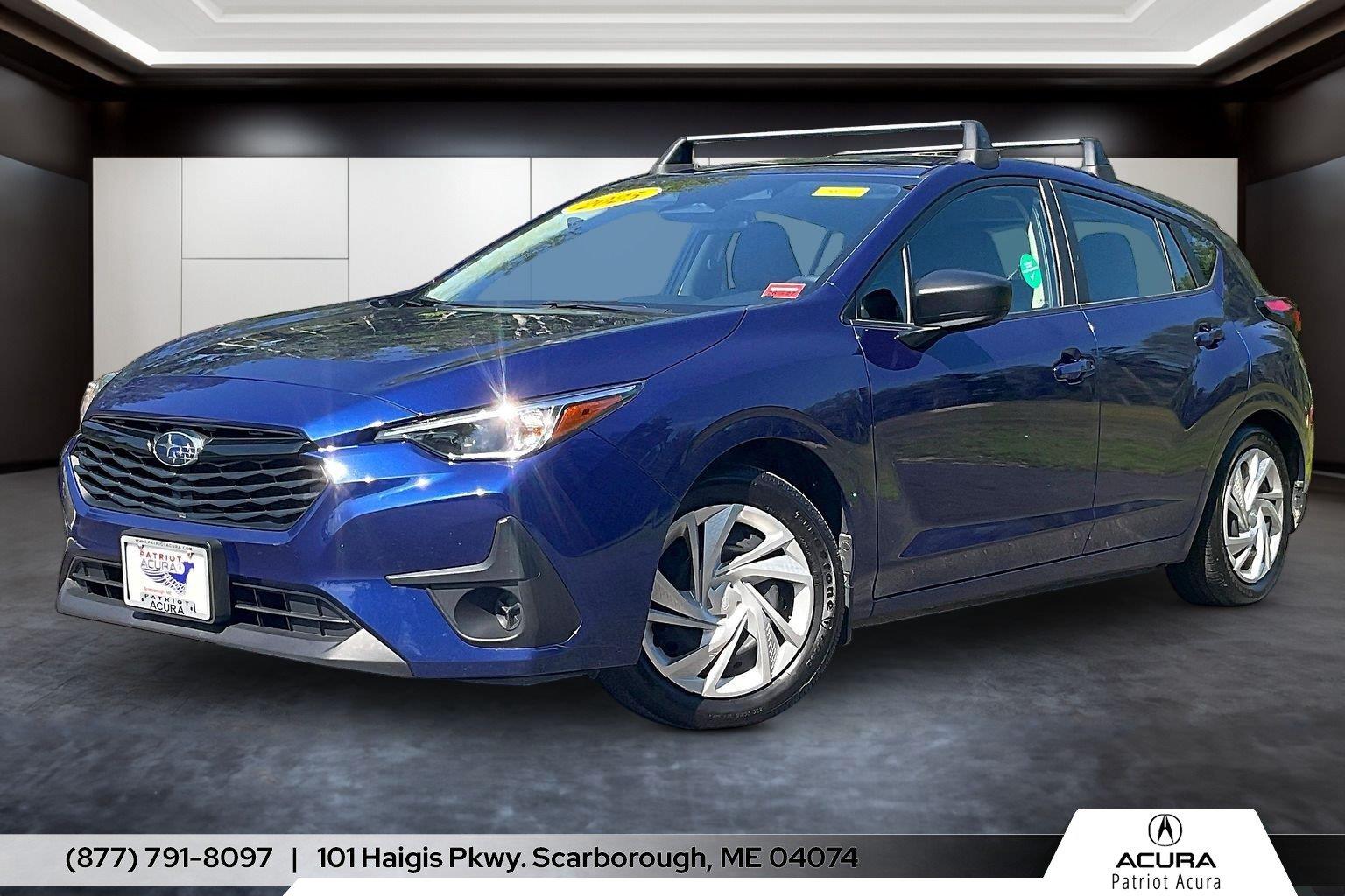 Sapphire Blue Pearl 2025 Subaru Impreza Wagon All-Wheel Drive Continuously Variable Transmission