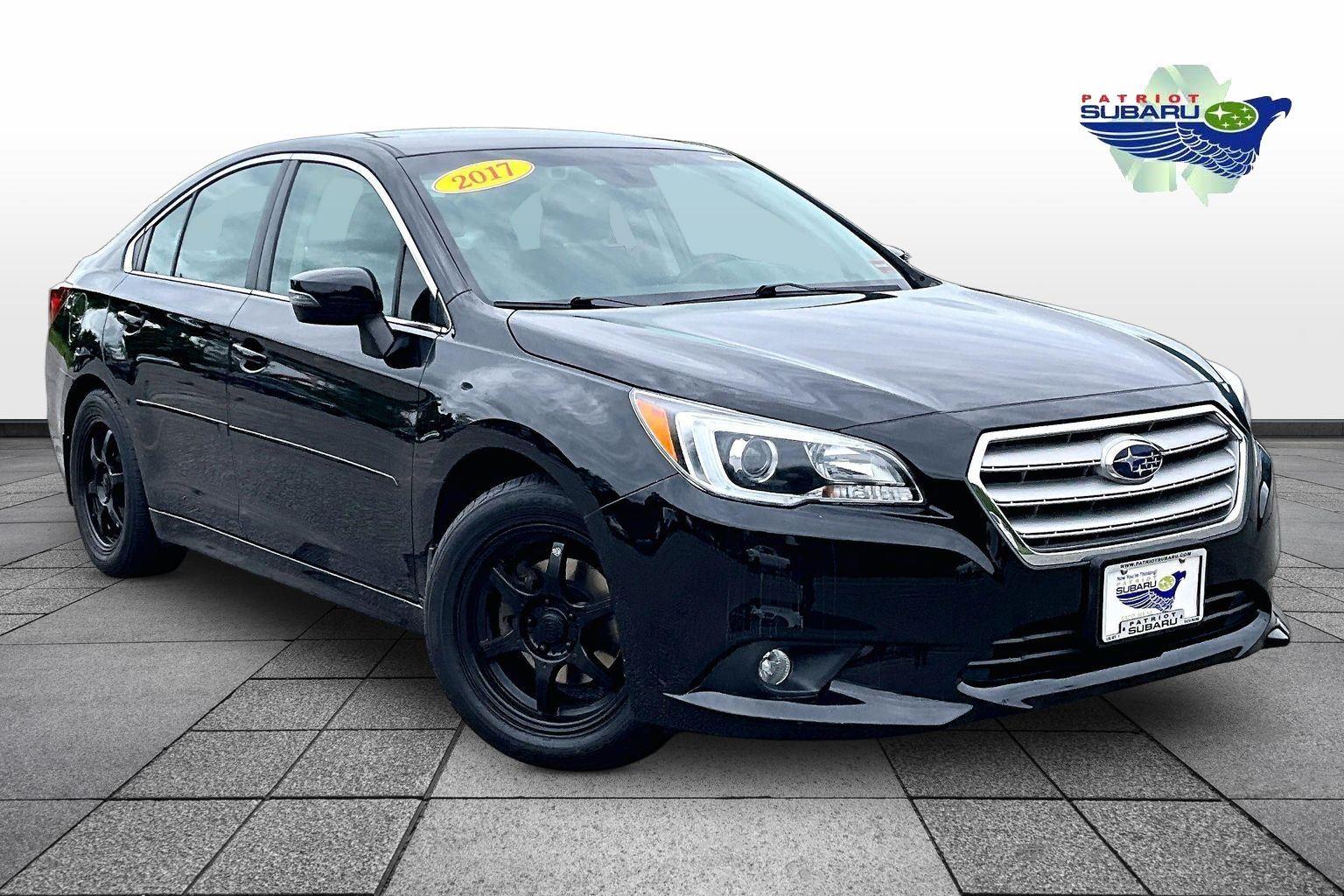 Crystal Black Silica 2017 Subaru Legacy Sedan All-Wheel Drive Continuously Variable Transmission