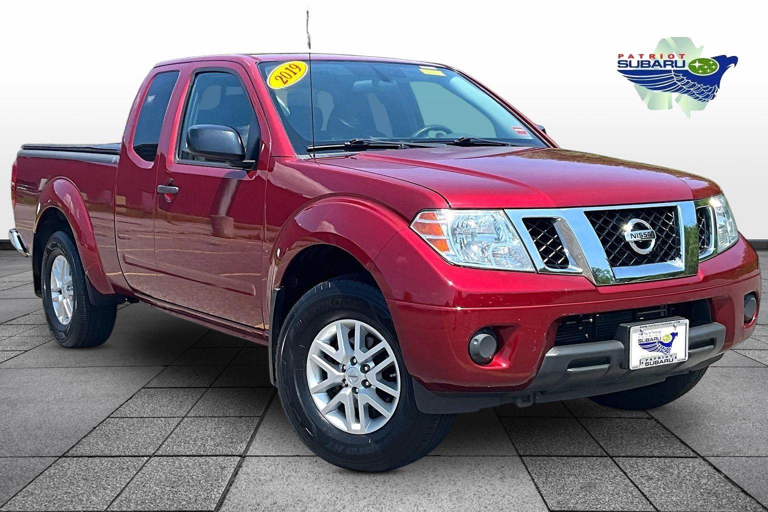 Cayenne Red Metallic 2019 Nissan Frontier Pickup Truck Four-Wheel Drive Automatic
