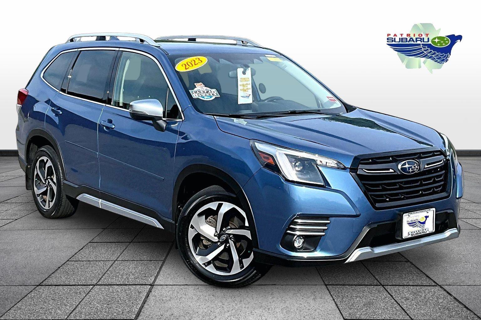 Horizon Blue Pearl 2023 Subaru Forester SUV / Crossover All-Wheel Drive Continuously Variable Transmission