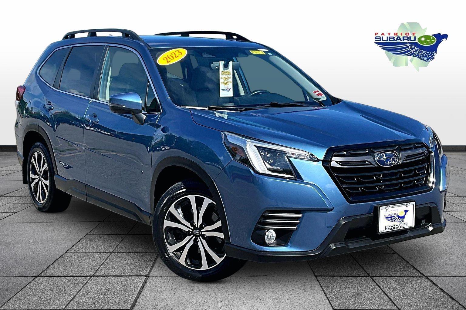Horizon Blue Pearl 2023 Subaru Forester SUV / Crossover All-Wheel Drive Continuously Variable Transmission