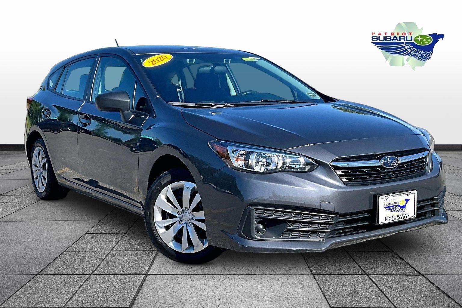 Magnetite Gray Metallic 2020 Subaru Impreza Hatchback All-Wheel Drive Continuously Variable Transmission