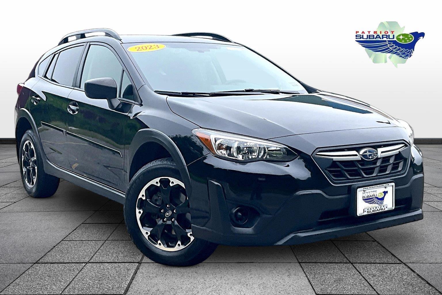 Crystal Black Silica 2023 Subaru Crosstrek SUV / Crossover All-Wheel Drive Continuously Variable Transmission