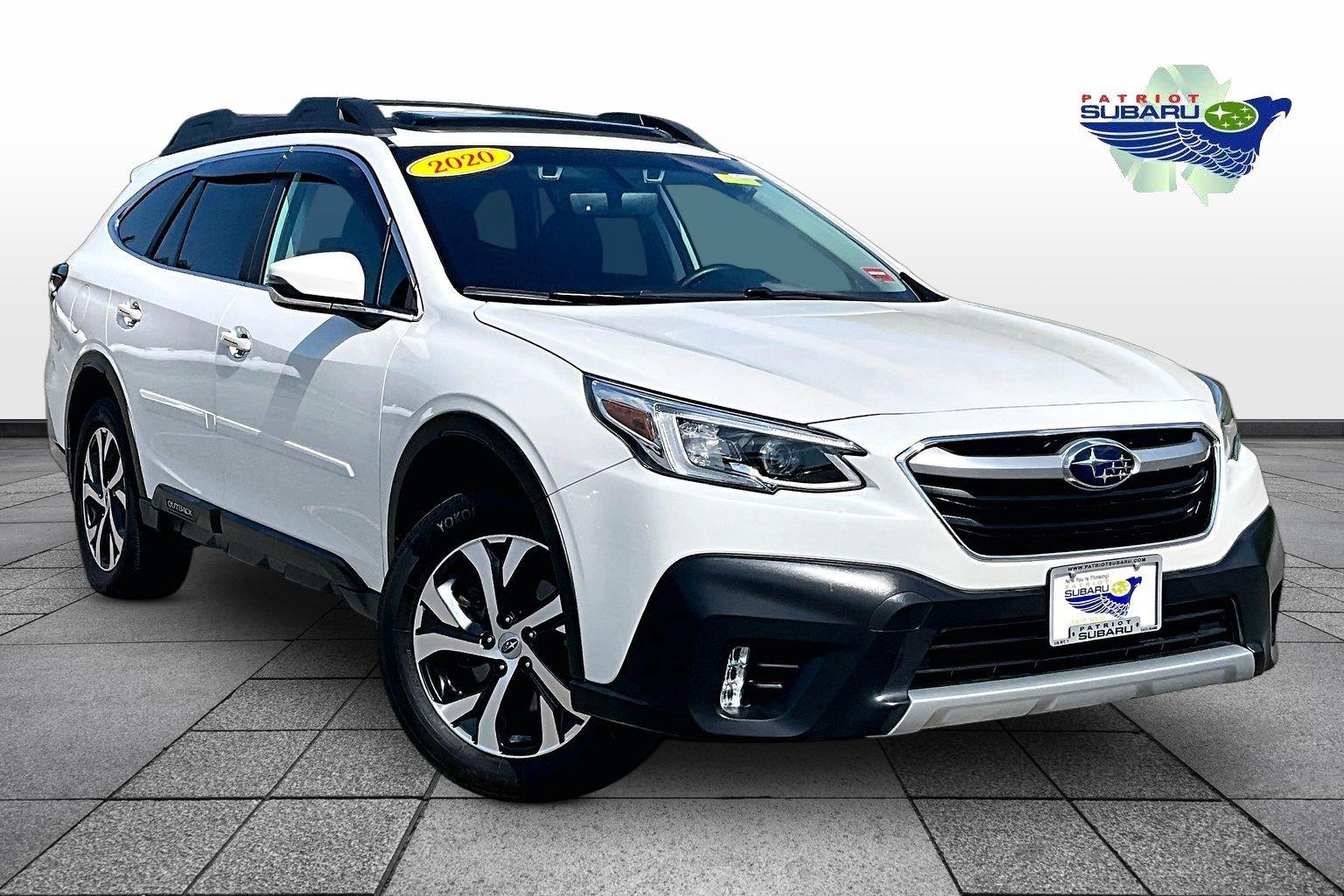 Crystal White Pearl 2020 Subaru Outback SUV / Crossover All-Wheel Drive Continuously Variable Transmission