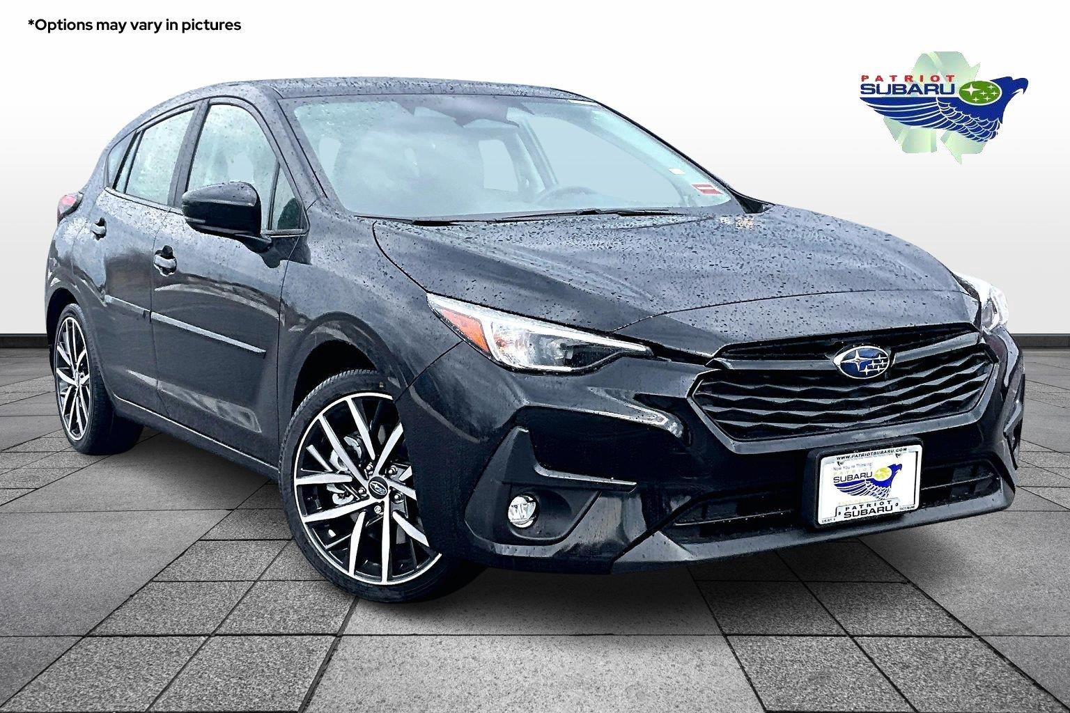 Crystal Black Silica 2026 Subaru Impreza Wagon All-Wheel Drive Continuously Variable Transmission