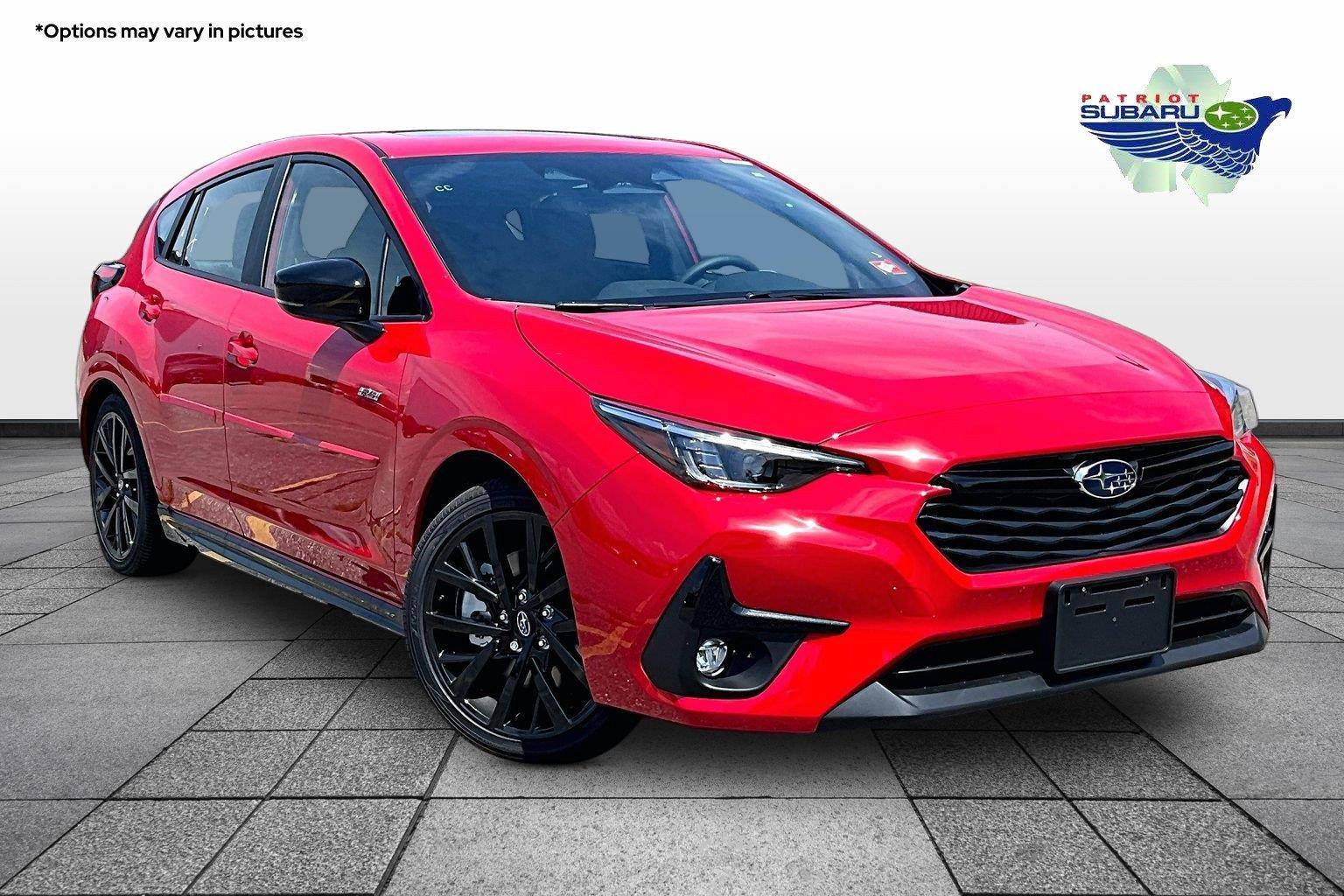 Pure Red 2026 Subaru Impreza Wagon All-Wheel Drive Continuously Variable Transmission