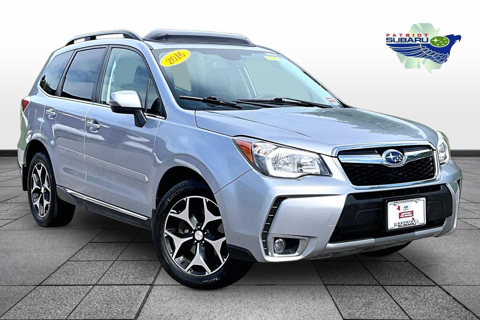 Ice Silver Metallic 2016 Subaru Forester SUV / Crossover All-Wheel Drive Continuously Variable Transmission